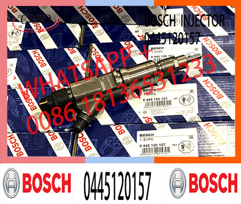 Đối với SAIC- HONGYAN 504255185 FIAT 504255185 Common Rail Bosch Injector 0445120157